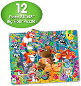 The Learning Journey My First Woodland Friends Puzzle 12pcs 108109 - Colorland Toys